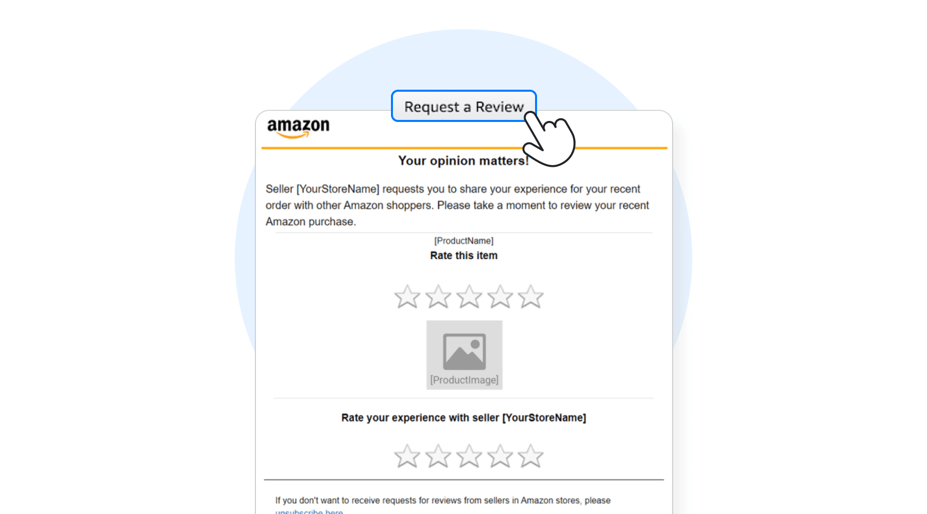 What is the  Request a Review Button?