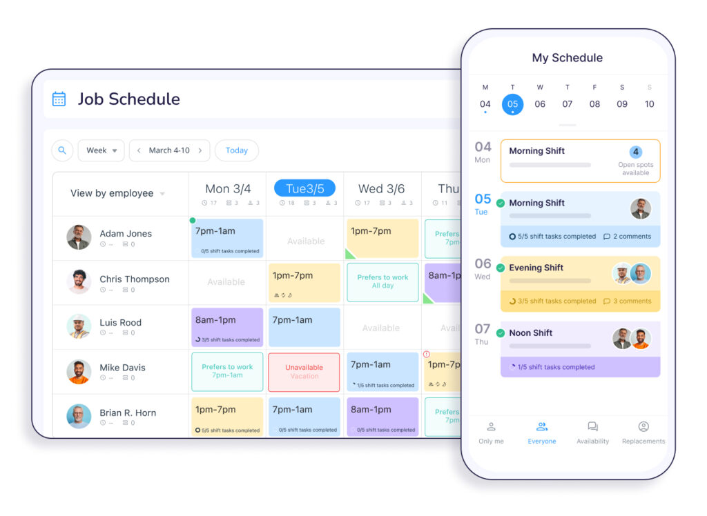 Scheduling in Connecteam