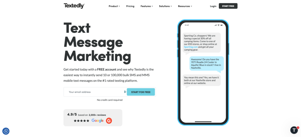 Textedly website