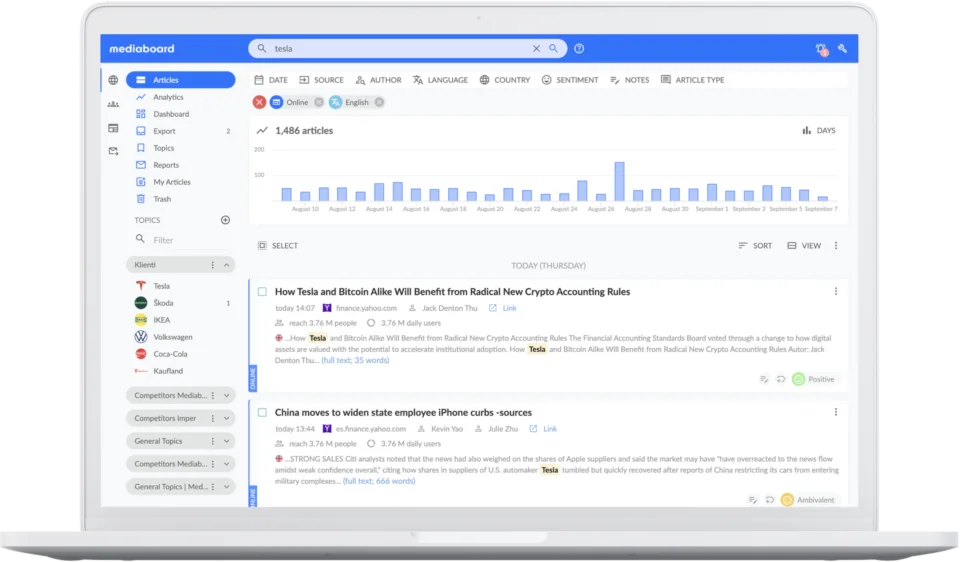 Mediaboard screenshot