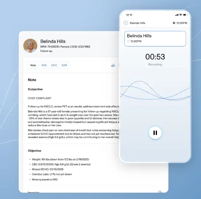 DeepScribe screenshot