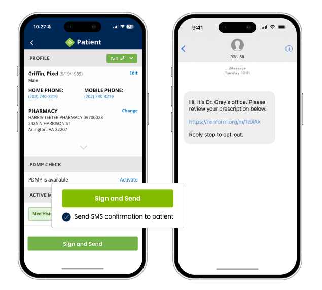 iPrescribe screenshot